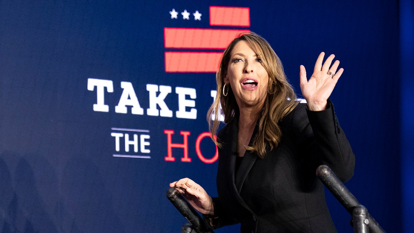Ronna McDaniel, seen here in 2022, left her post as chair of the Republican National Committee on March 8. She left the GOP’s national leadership as former President Trump moves toward another presidential nomination and asserts new control over the party.
