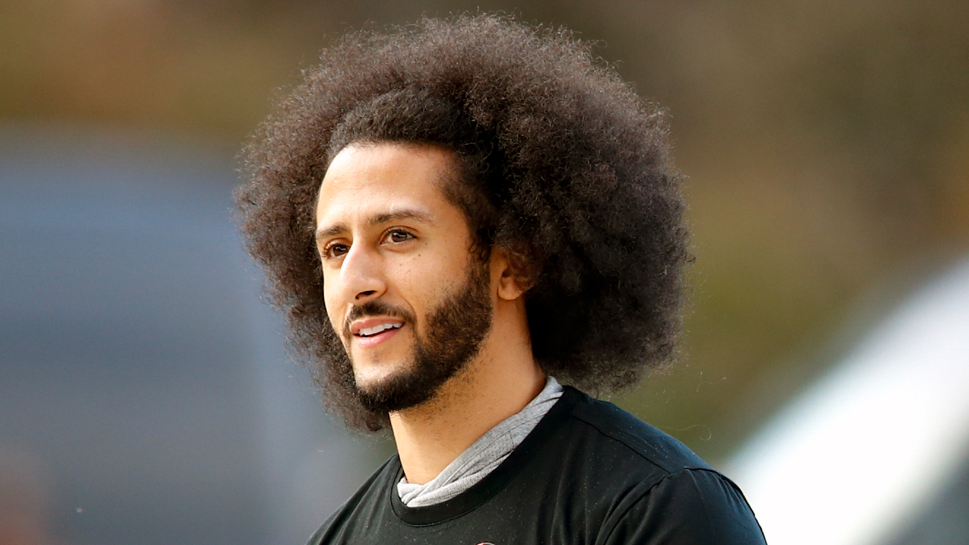 Colin Kaepernick arrives for a workout for NFL scouts and media on Nov. 16, 2019, in Riverdale, Ga.
