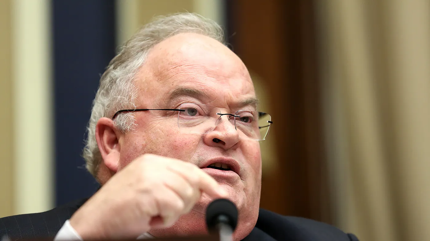 Rep. Billy Long (R-Mo.) questions Environmental Protection Agency Administrator Scott Pruitt during a House Energy and Commerce Subcommittee on Environment hearing, April 26, 2018.