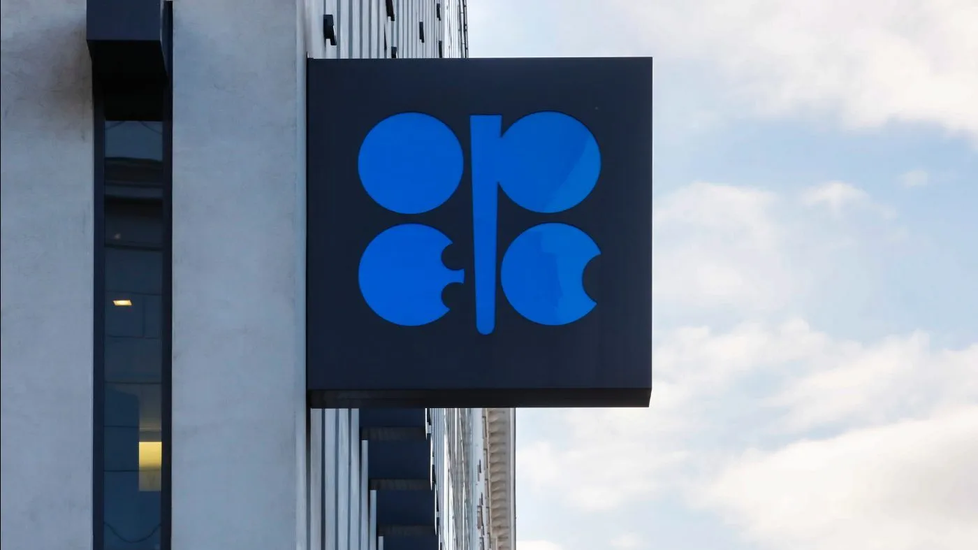 FILE -The logo of the Organization of the Petroleum Exporting Countries (OPEC) is seen outside of OPEC’s headquarters in Vienna, Austria, March 3, 2022. (AP Photo/Lisa Leutner, File)