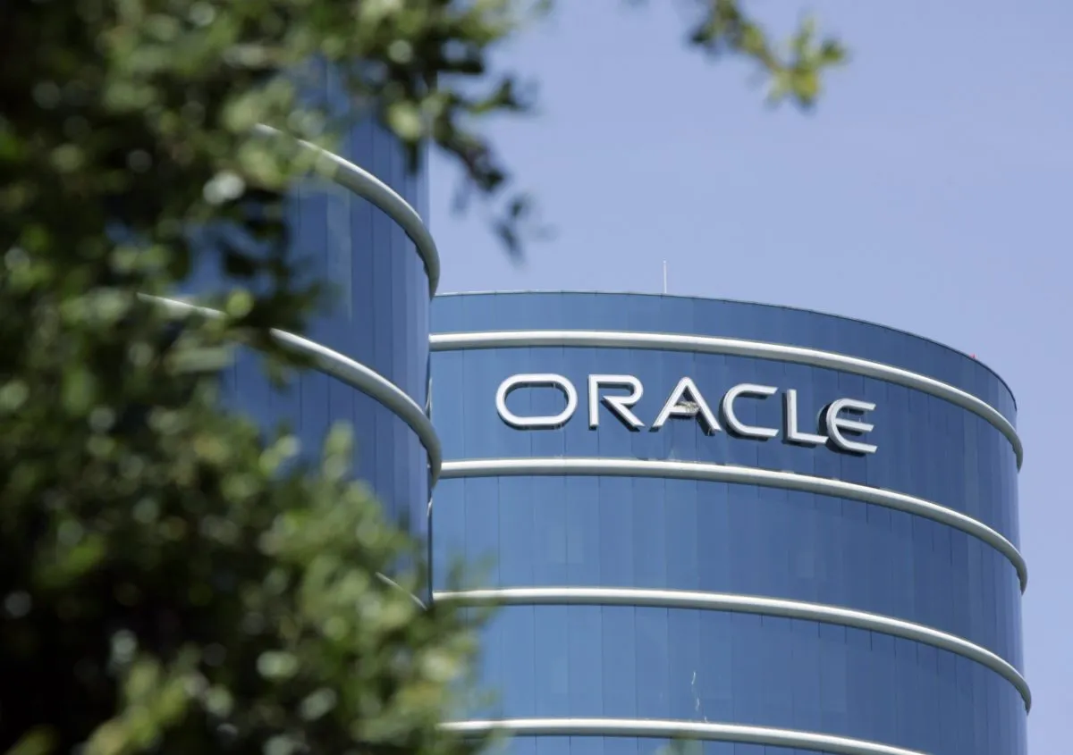 FILE – The exterior of Oracle Corp. headquarters is pictured in Redwood City, Calif., June 26, 2007. (AP Photo/Paul Sakuma, File)
