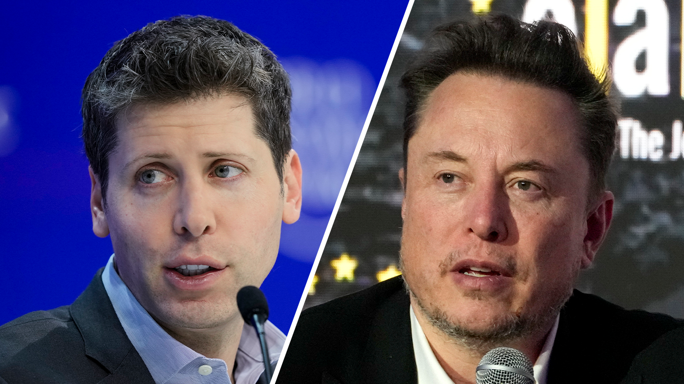 OpenAI CEO Sam Altman and Elon Musk (Markus Schreiber and Czarek Sokolowski, Associated Press)