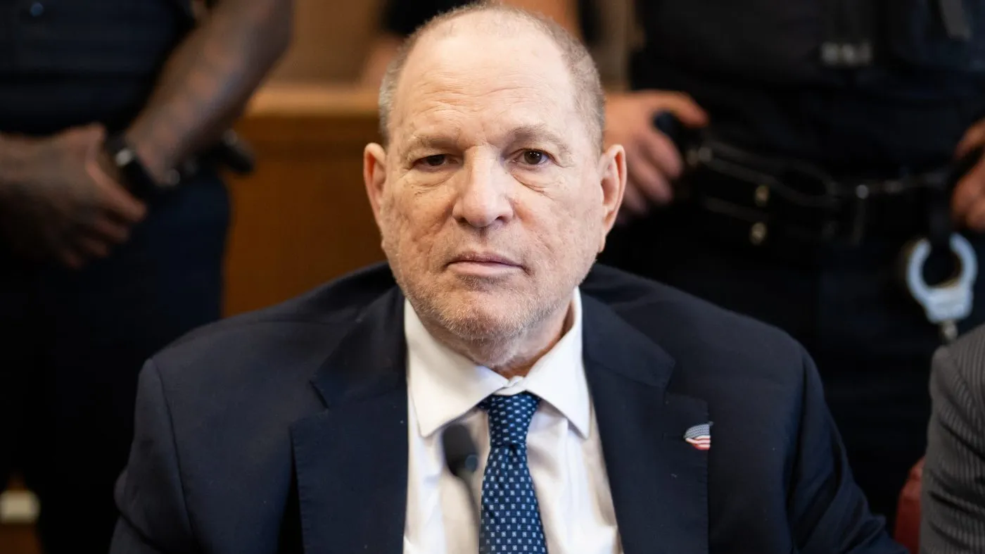 Harvey Weinstein appears in Manhattan Supreme Court Thursday, June 25, 2026 in New York. (Adam Gray/Pool Photo via AP)