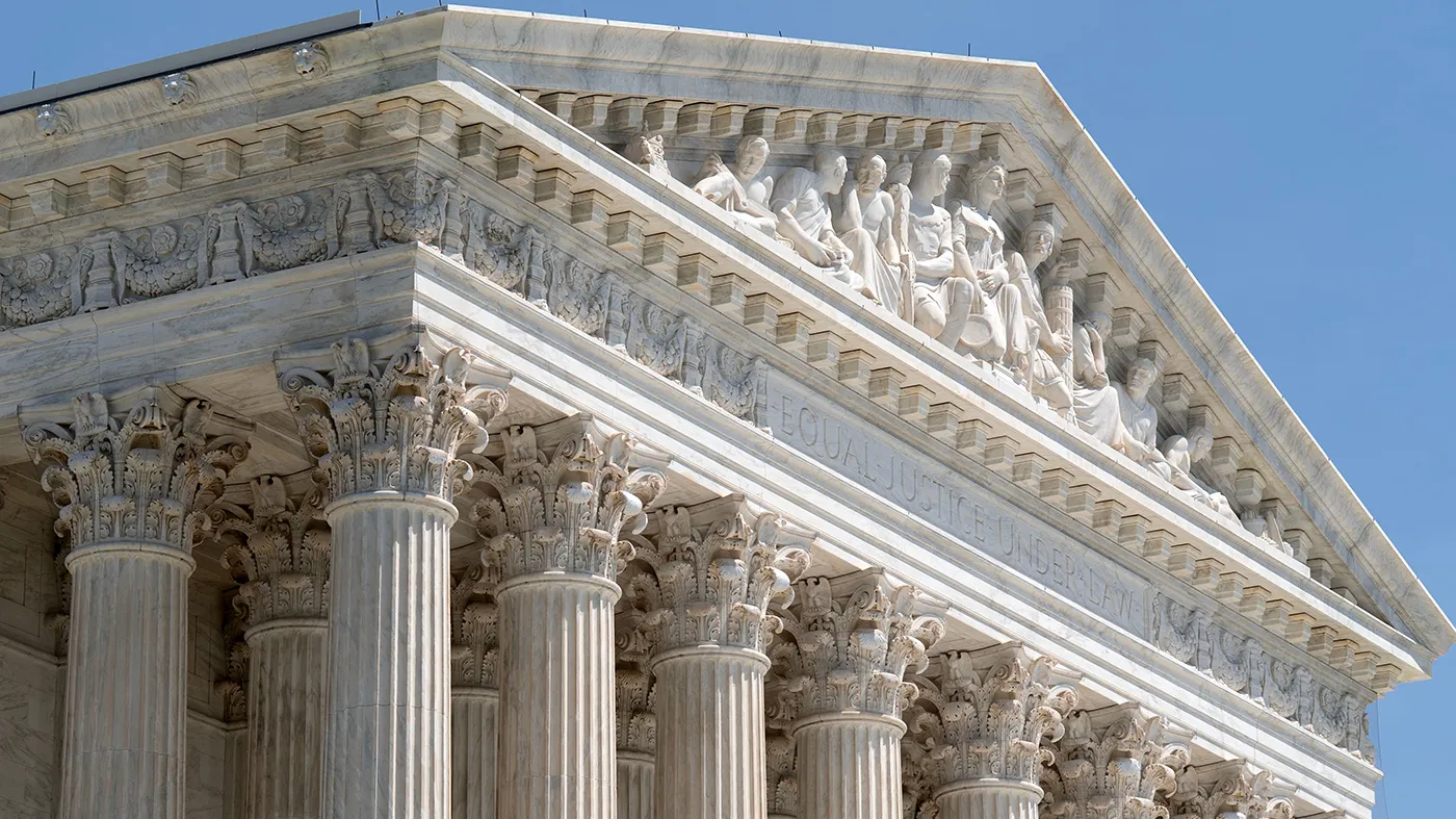 The Supreme Court is seen on June 30, 2026, in Washington.