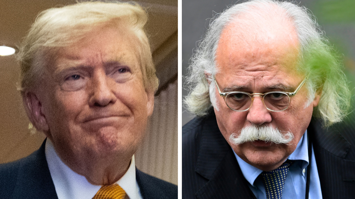 President Trump and former White House lawyer Ty Cobb. (AP Photo/Alex Brandon/Susan Walsh, File)