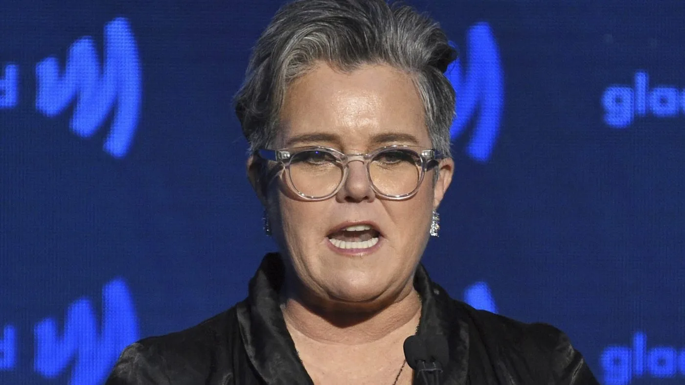 Rosie O’Donnell speaks at the 30th annual GLAAD Media Awards, May 4, 2019, in New York.