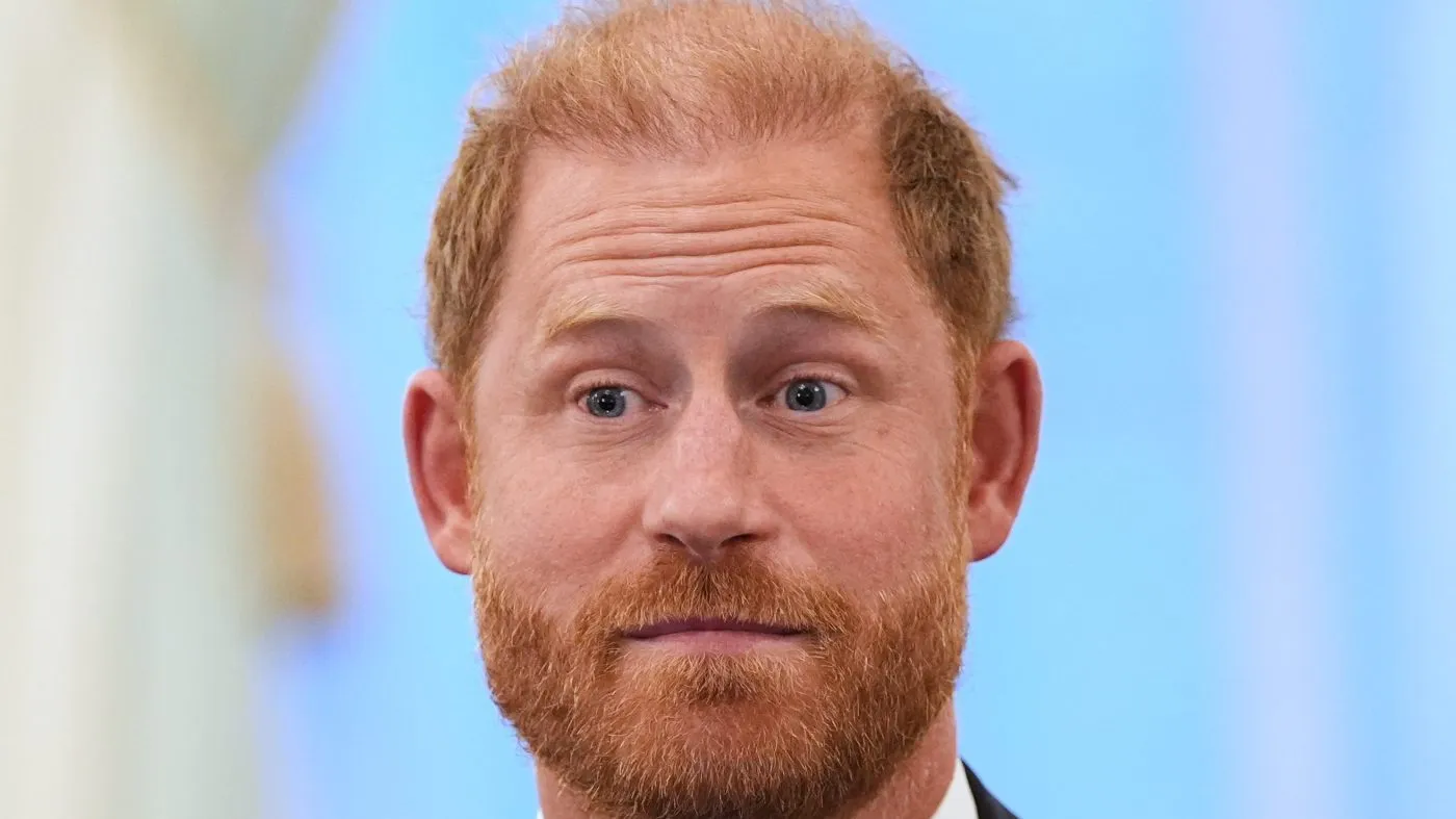 Britain’s Prince Harry, the Duke of Sussex, speaks at a roundtable about support for veterans, Wednesday, Aug. 19, 2026, in Washington. (AP Photo/Alex Brandon)