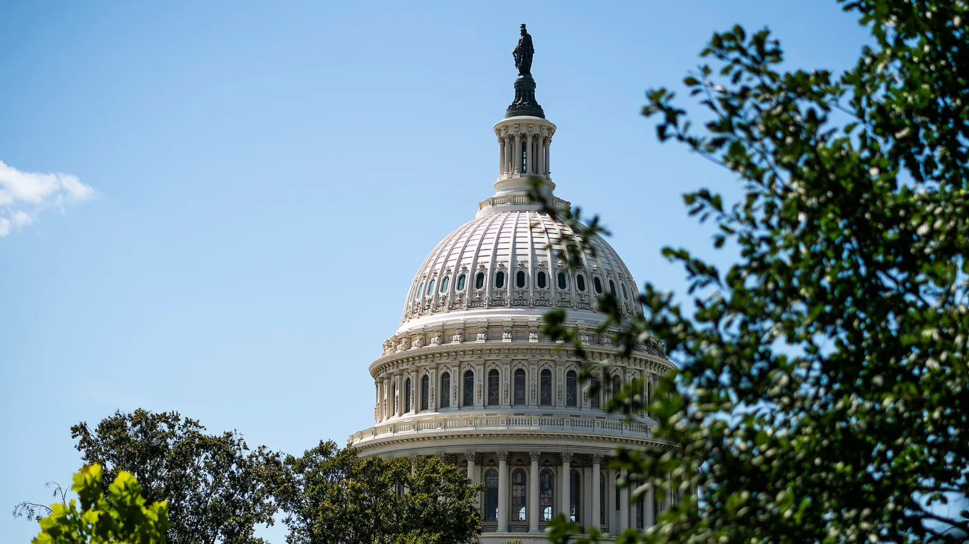 The U.S. Capitol in Washington, D.C., is seen on Wednesday, August 26, 2026.