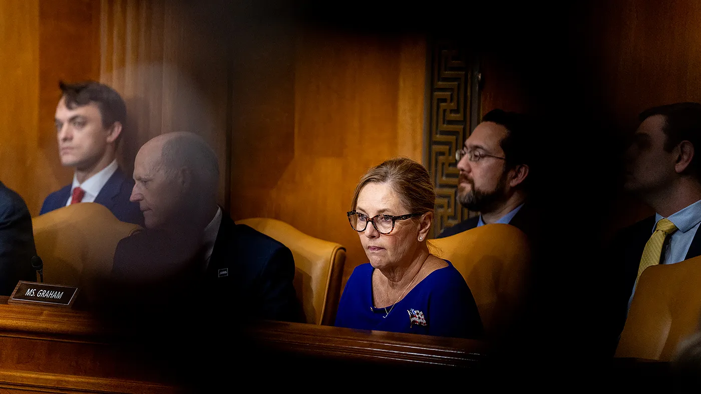 Sen. Darline Graham (R-S.C.) is seen during the Senate Budget Committee hearing to discuss Medicaid at the U.S. Capitol in Washington, D.C., on Aug. 4, 2026.