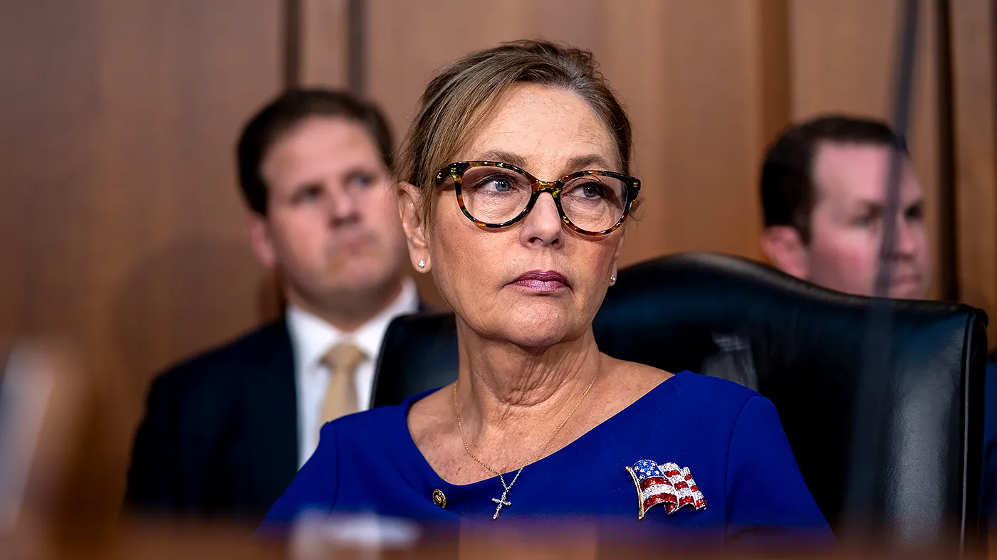 Sen. Darline Graham (R-S.C.) during a Senate Judiciary Committee business meeting to consider the nomination of Todd Blanche to be attorney general at the U.S. Capitol in Washington, D.C., on Aug. 4, 2026.