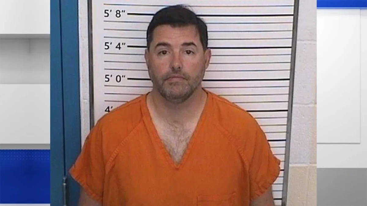 Jed York after being arrested in Ohio on August 23, 2026. (Columbiana County Jail via the Columbiana County Sheriff’s Office)