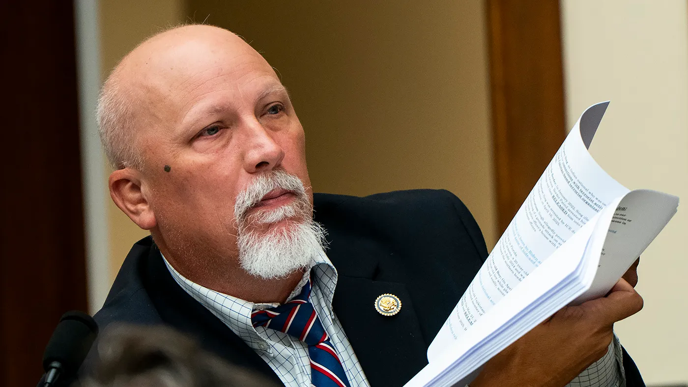 Rep. Chip Roy (R-Texas) speaks during a House Judiciary Committee markup of the Permanent Trump Secure Border Act on July 21, 2026.