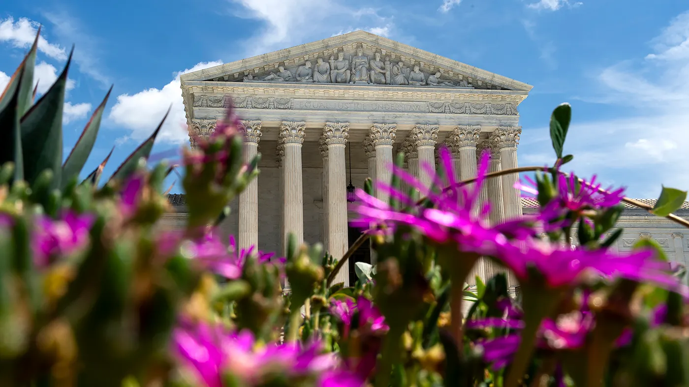 The Supreme Court in Washington, D.C., is seen on Aug. 26, 2026.