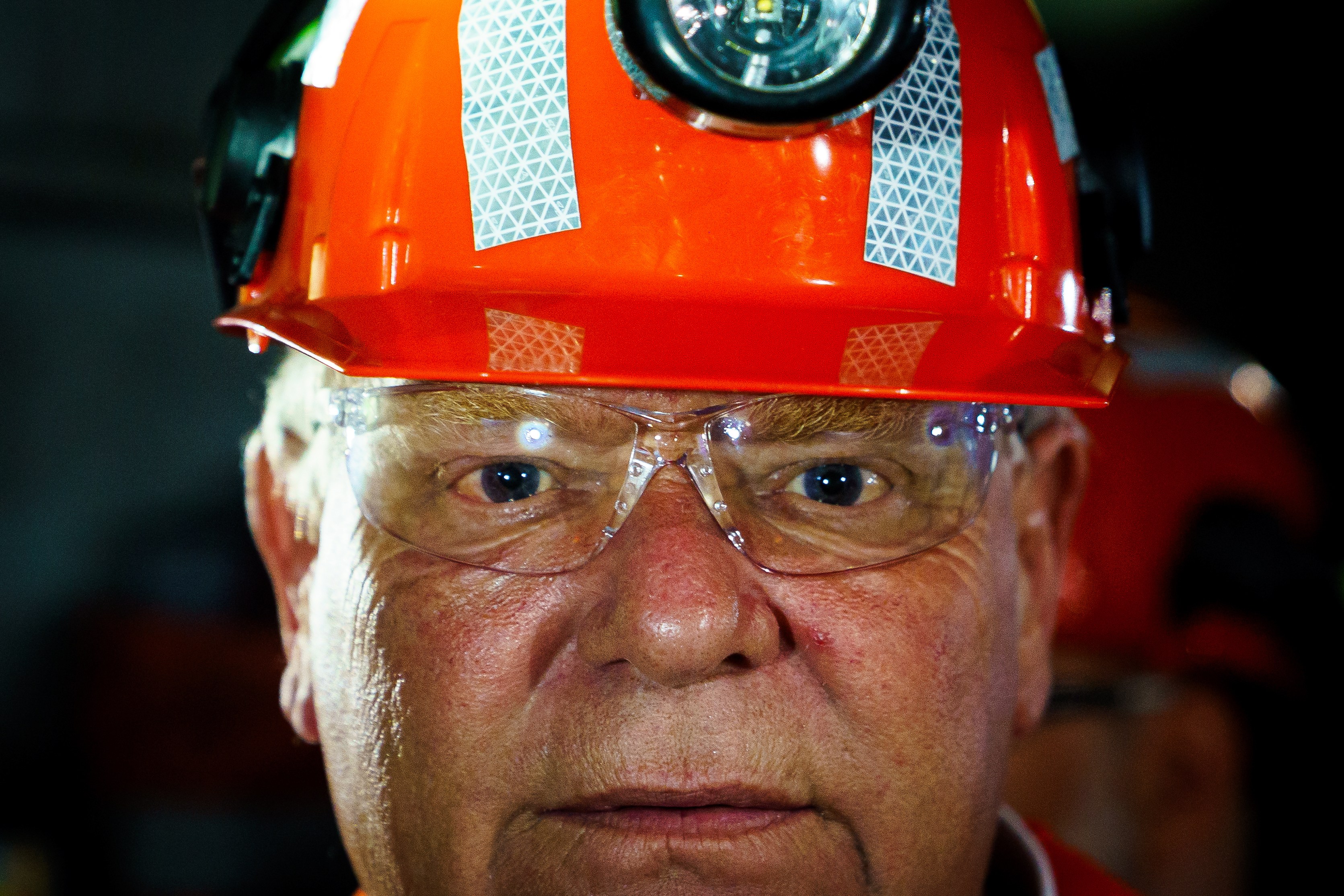 Ontario Premier Doug Ford tours the Glencore Onaping Depth Project in Sudbury, Ont. on Thursday, Aug. 27, 2026. (Keito Newman/The Canadian Press via AP)