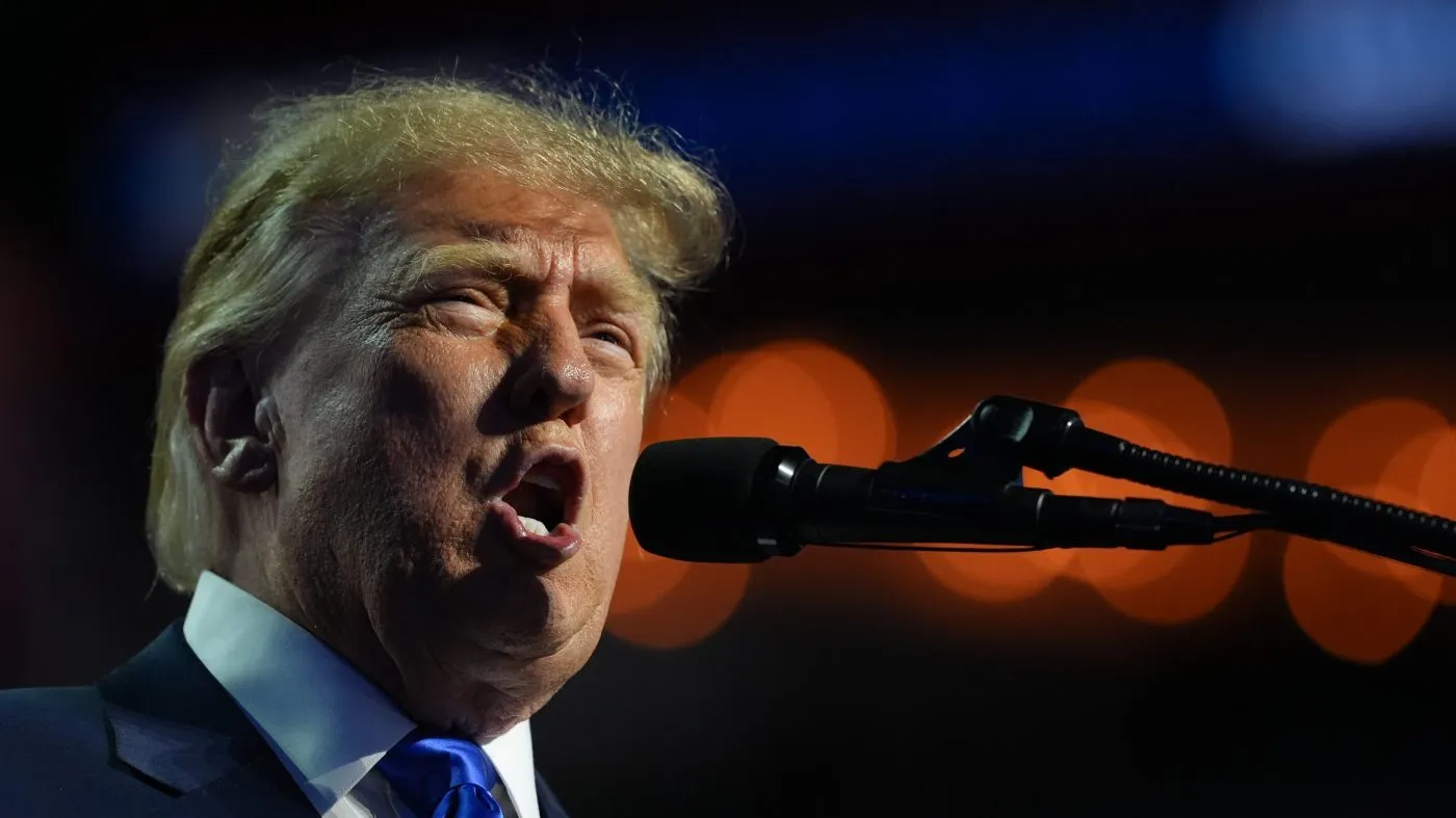 President Trump speaks during the Republican National Committee’s (RNC) first-ever midterm convention on Sept. 9, 2026, at the American Airlines Center in Dallas, Texas.