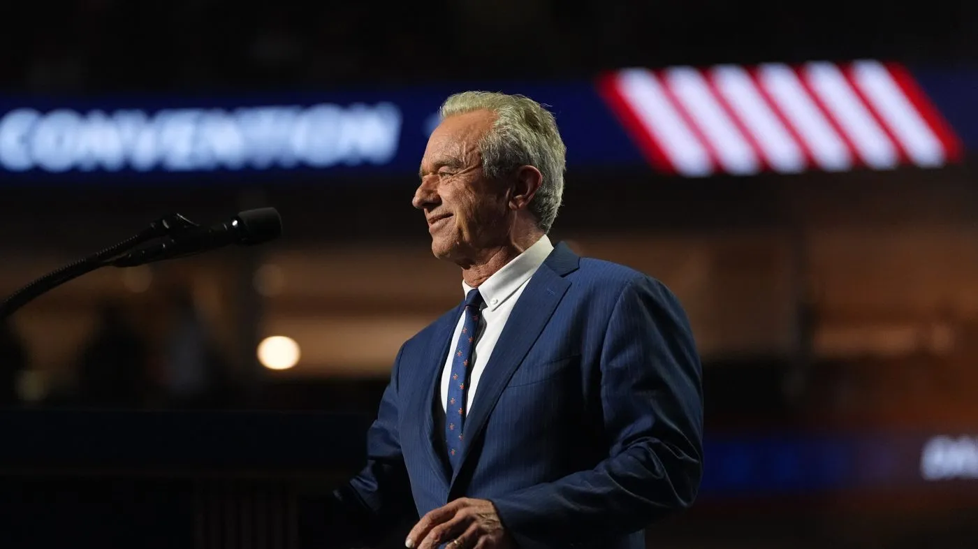 Health and Human Services Secretary Robert F. Kennedy Jr. arrives to speak at the Republican National Committee’s (RNC) first-ever midterm convention on Sept. 10, 2026, in Dallas, Texas.