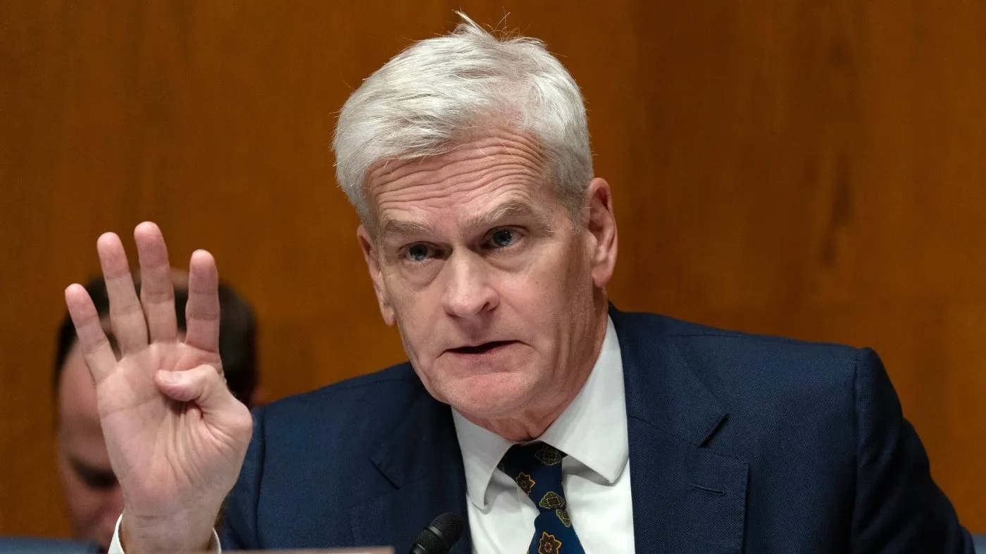 Sen. Bill Cassidy (R-La.), chair of the Senate Health, Education, Labor and Pensions Committee, speaks during a confirmation hearing on Capitol Hill, Sept. 16, 2026, in Washington.