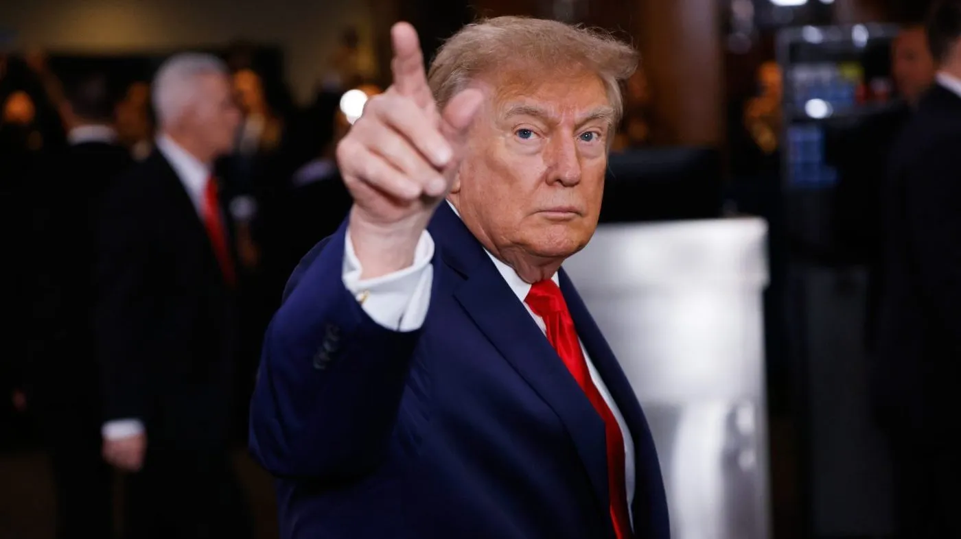 United States President Donald Trump arrives for the 81st session of the United Nations General Assembly at United Nations headquarters, Tuesday, Sept. 22, 2026. (AP Photo/Stefan Jeremiah)