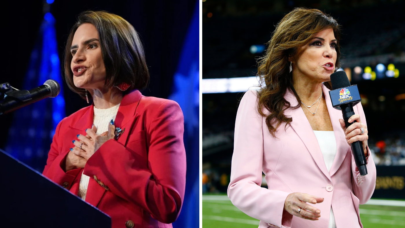 Minnesota Lt. Gov. Peggy Flanagan (D), left, and Michelle Tafoya.