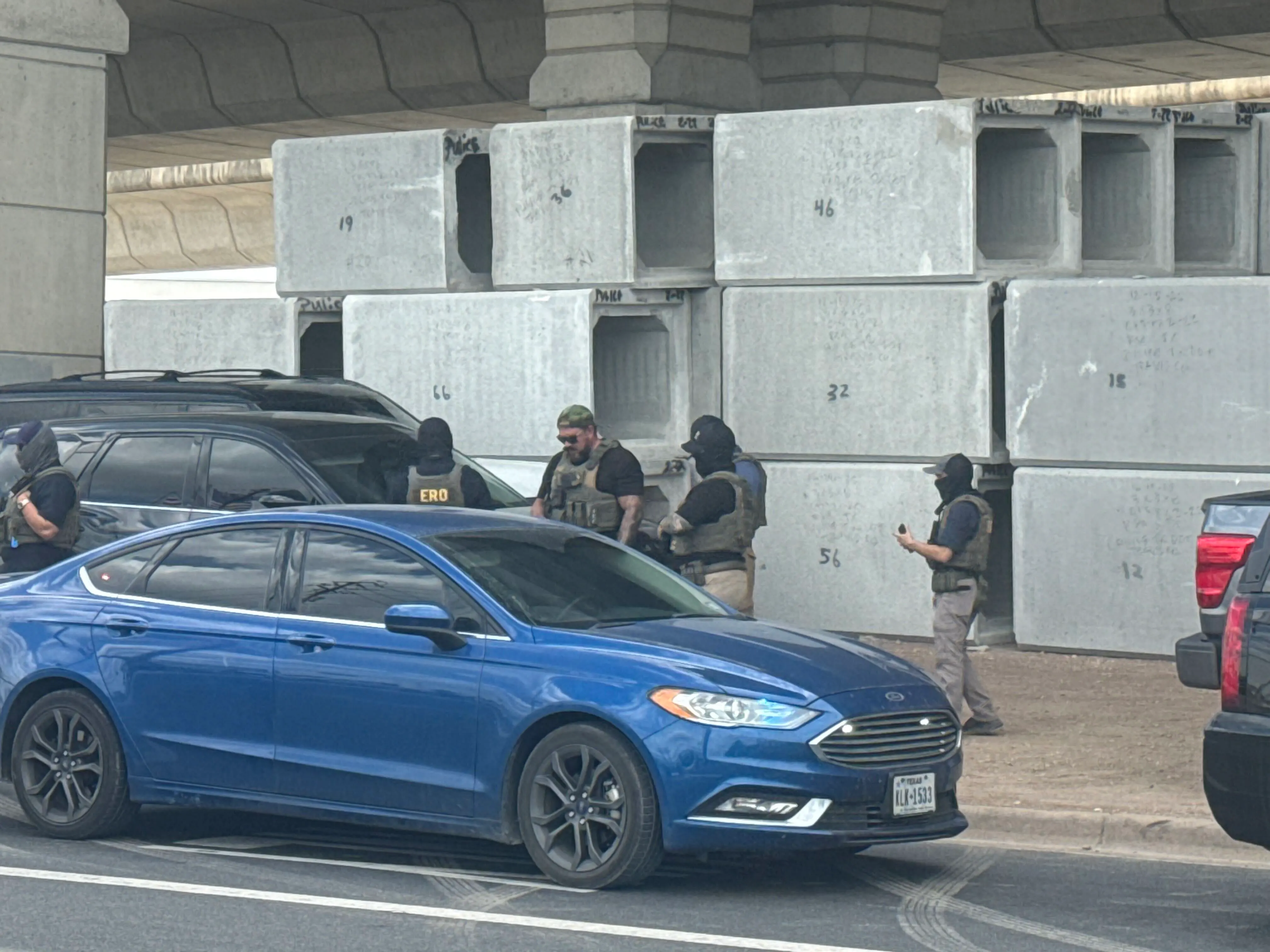 Law enforcement on scene after ICE agents shoot, injure man in north Austin on Sunday, Sept. 20, 2026 (KXAN Photo/ Madison Myers)