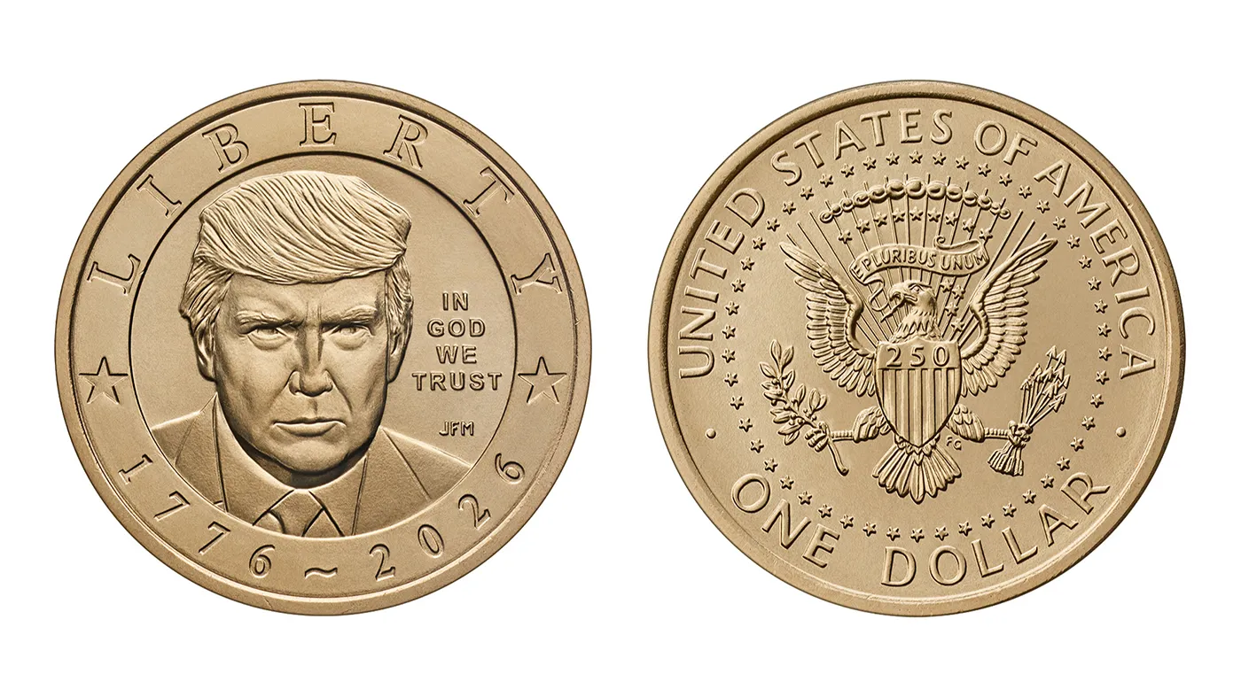 The U.S. Mint has started producing a new $1 coin featuring President Trump’s image.