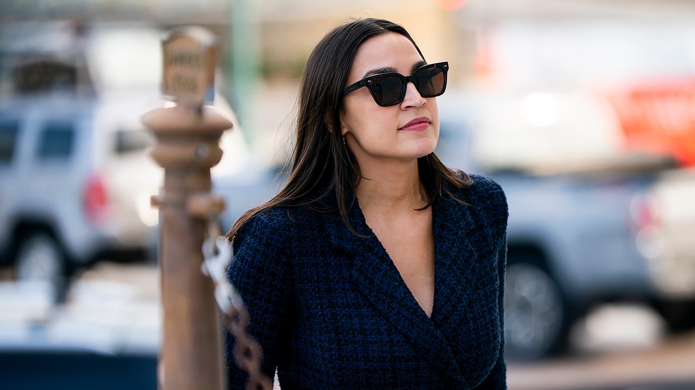 Rep. Alexandria Ocasio-Cortez (D-N.Y.) arrives at the House Chamber for a series of votes on Sept. 1, 2026.