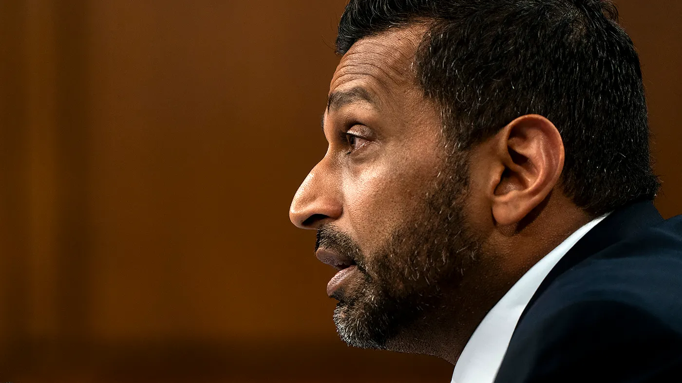 FBI Director Kash Patel gives an opening statement during a Senate Judiciary Committee oversight hearing of the department on Sept. 15, 2026.