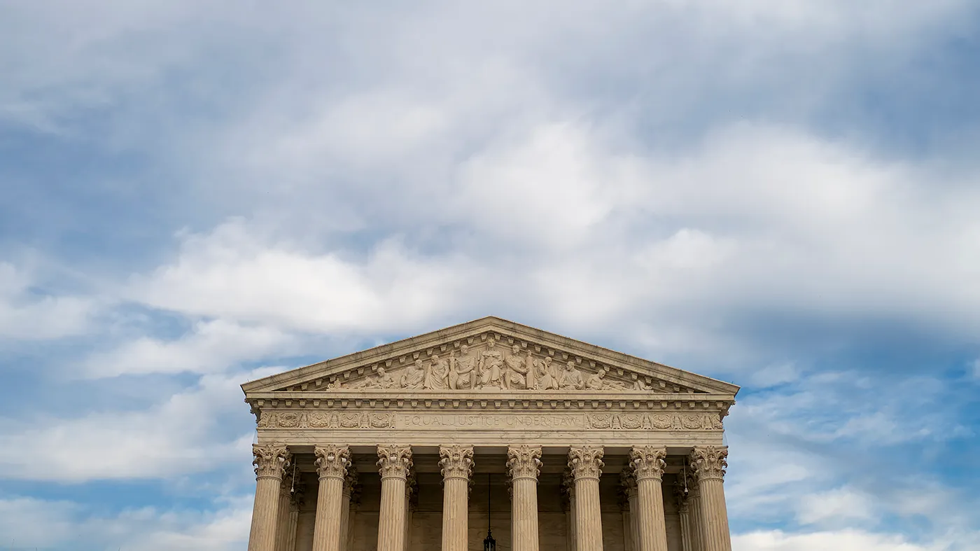 The Supreme Court in Washington, D.C., is seen on Wednesday, September 30, 2026.