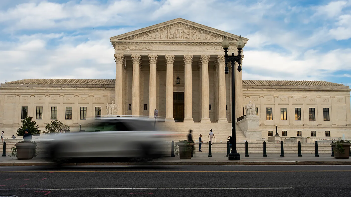 The Supreme Court in Washington, D.C., is seen on Wednesday, September 30, 2026.