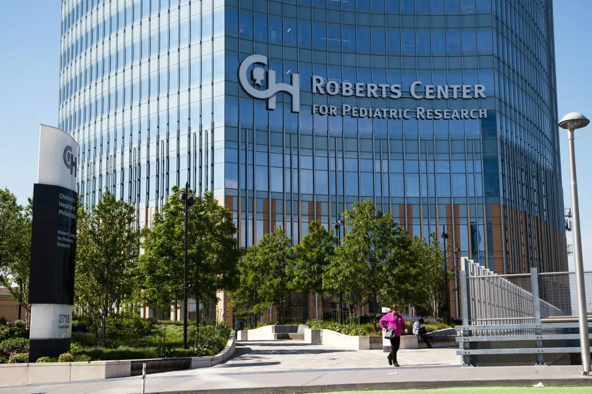 Children’s Hospital of Philadelphia (CHOP) Roberts Center for Pediatric Research in Philadelphia, May 16, 2019. (AP Photo/Matt Rourke, File)