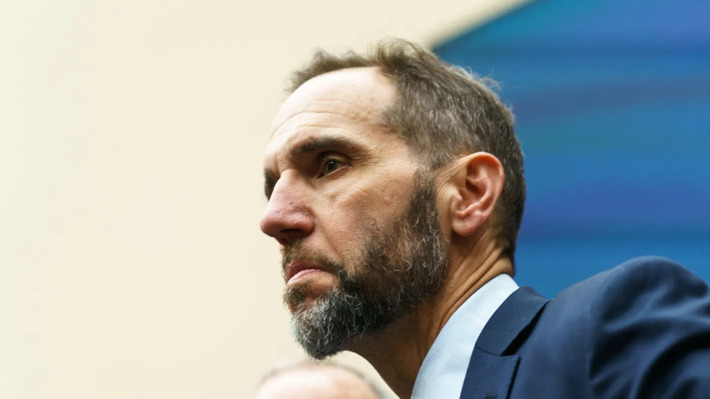 Former special counsel Jack Smith appears at a hearing before the House Judiciary Committee on Jan. 22, 2026, about his investigations of President Trump during the Biden administration.