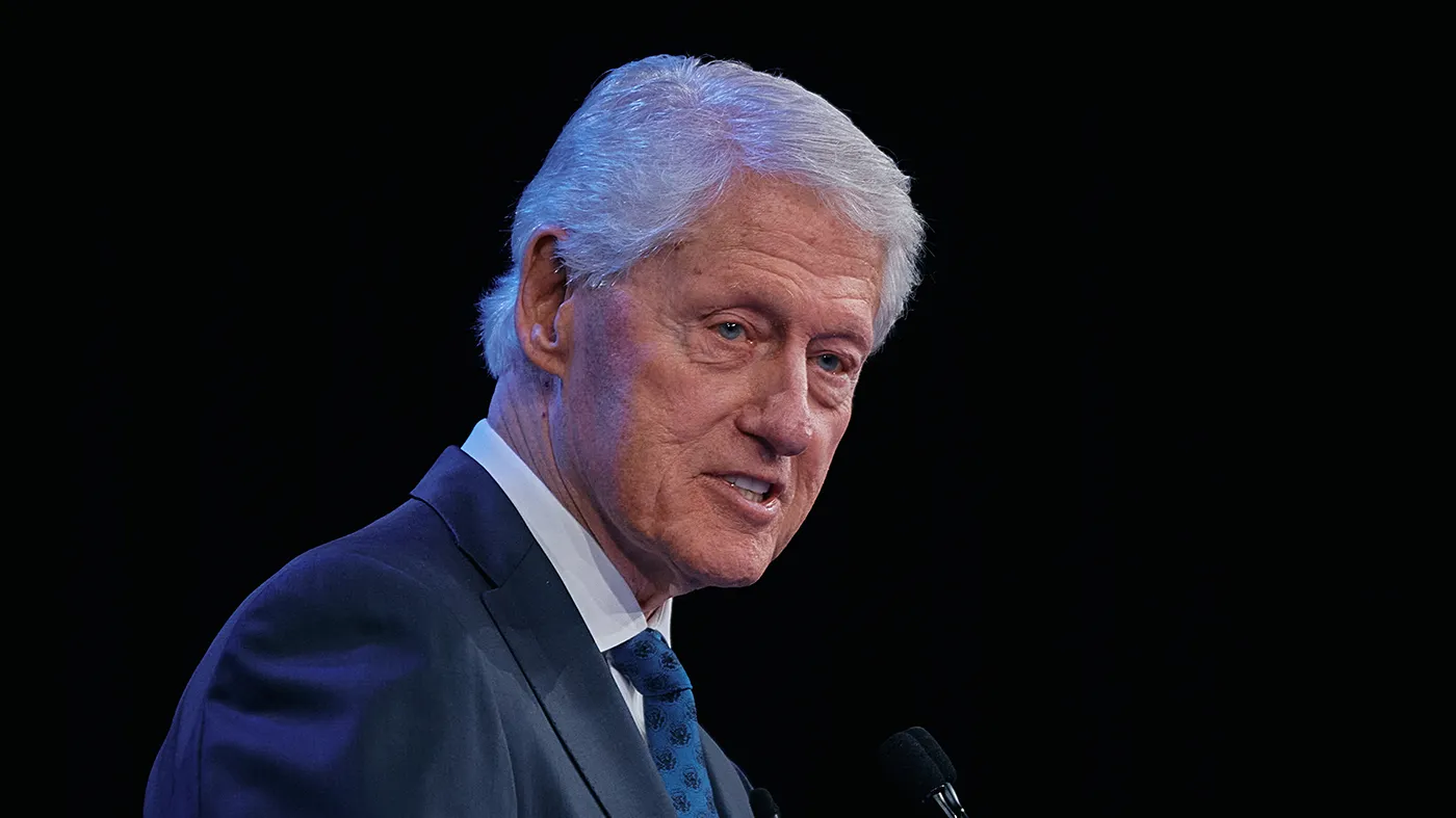 FILE – Former President Clinton speaks during the Clinton Global Initiative on Sept. 24, 2025, in New York.