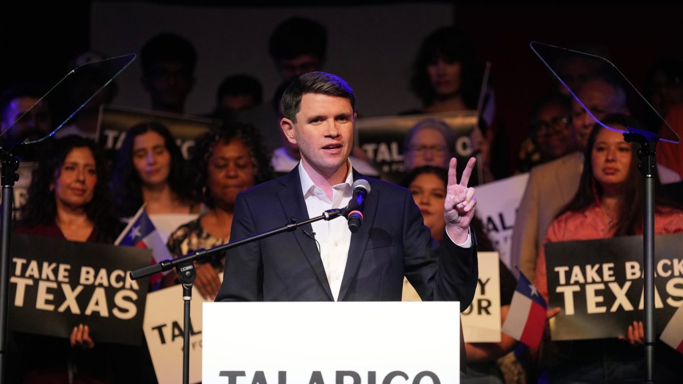 Texas Democratic Senate nominee James Talarico.