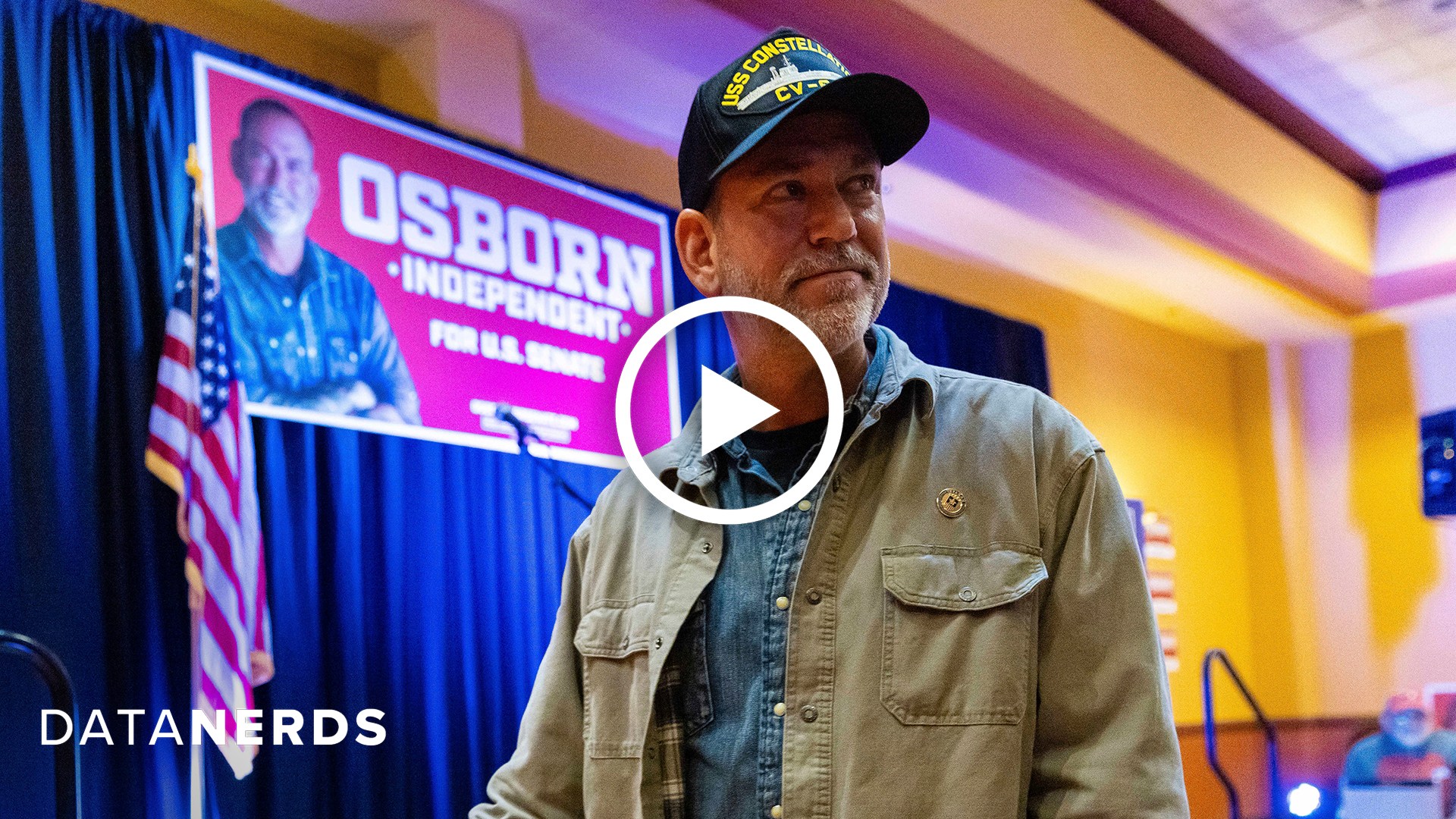 Independent Senate candidate Dan Osborn.