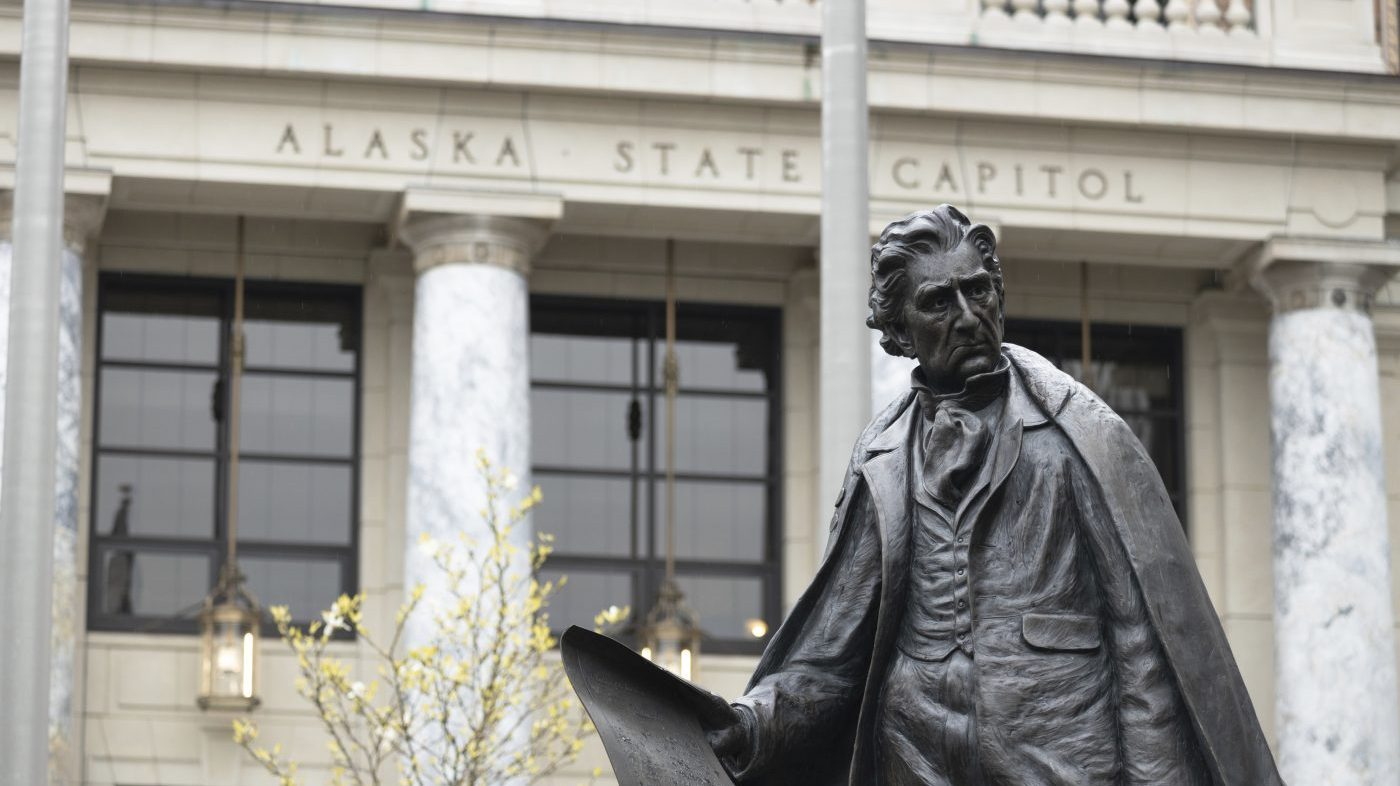 The Alaska state capitol building is pictured on May 20, 2025, in Juneau, Alaska.