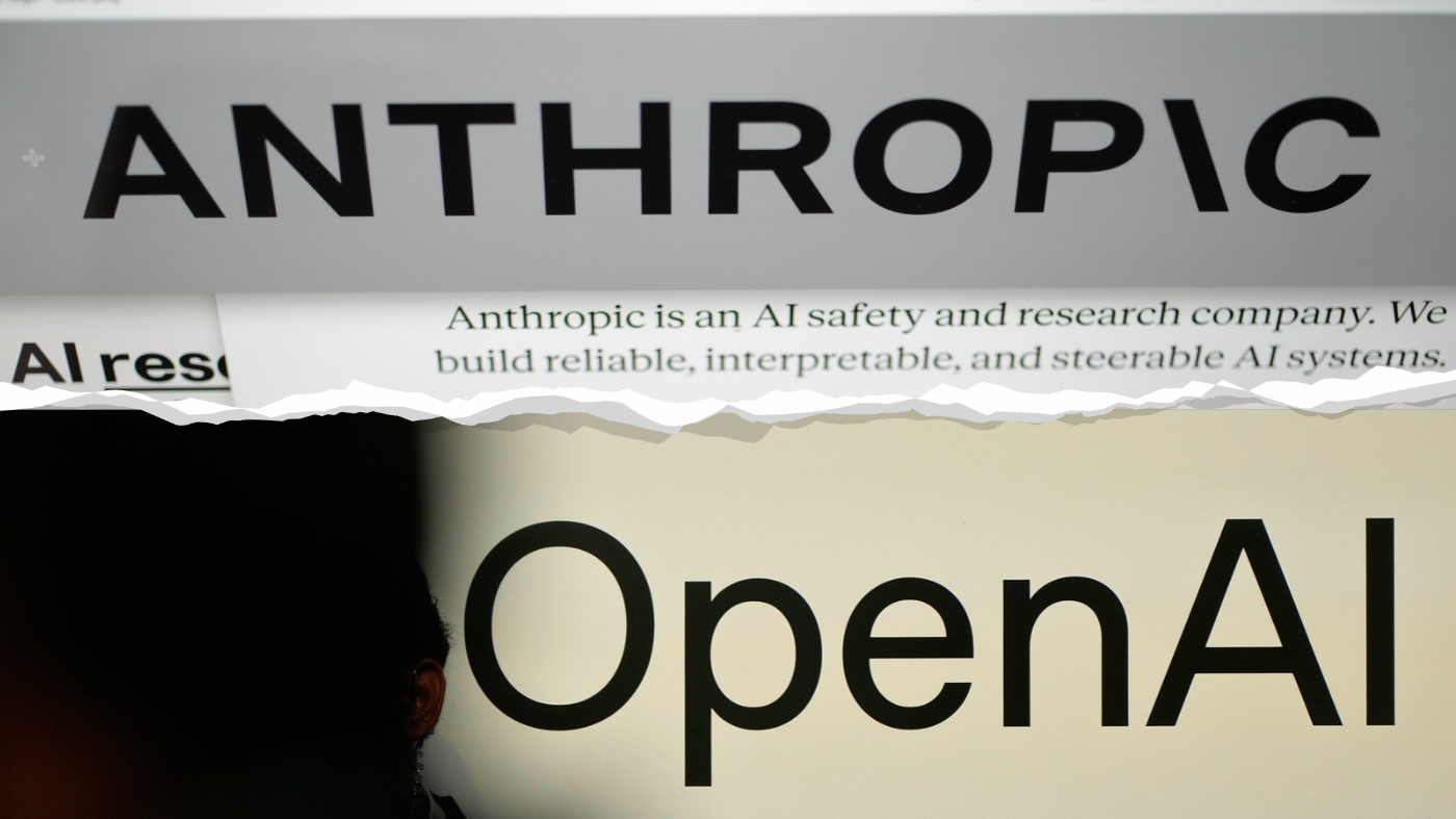 Anthropic and OpenAI logos.