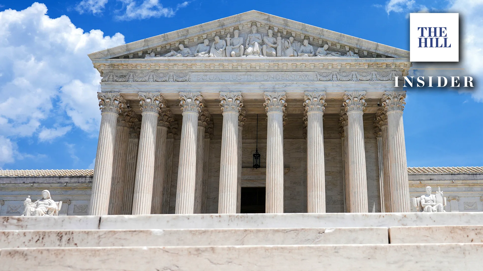 The U.S. Supreme Court is seen, June 11, 2026, in Washington.