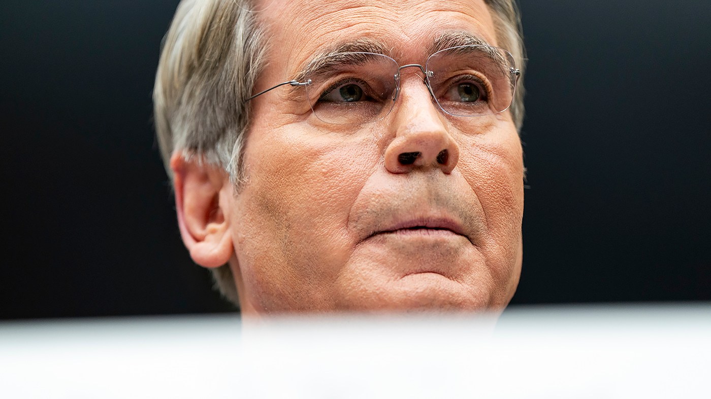 Treasury Secretary Scott Bessent is seen during a House Financial Services Committee hearing to discuss the state of the International Financial System on Sept. 15, 2026.