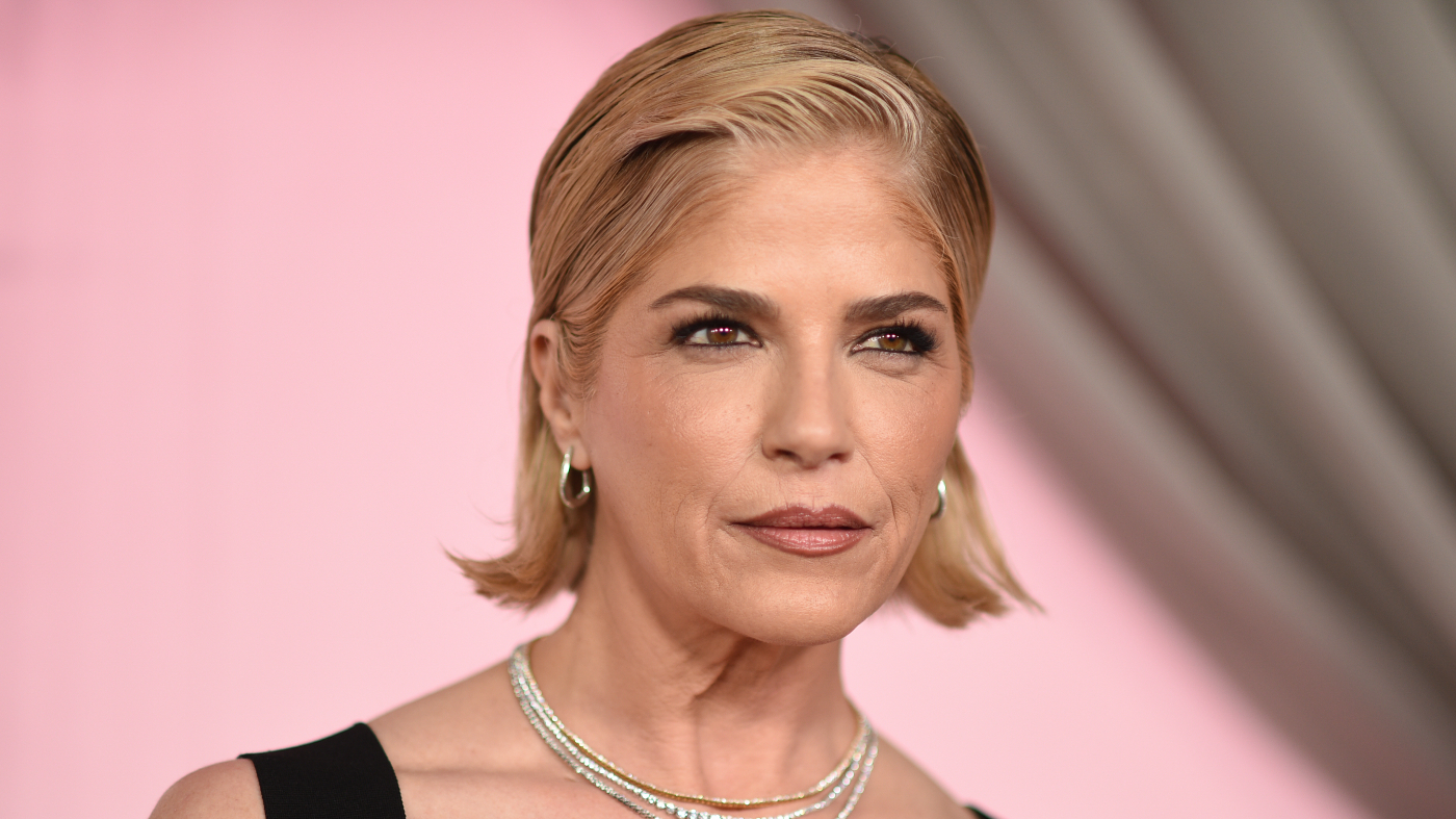 Selma Blair arrives at the Fashion Trust U.S. Awards on Tuesday, April 7, 2026, in Los Angeles.