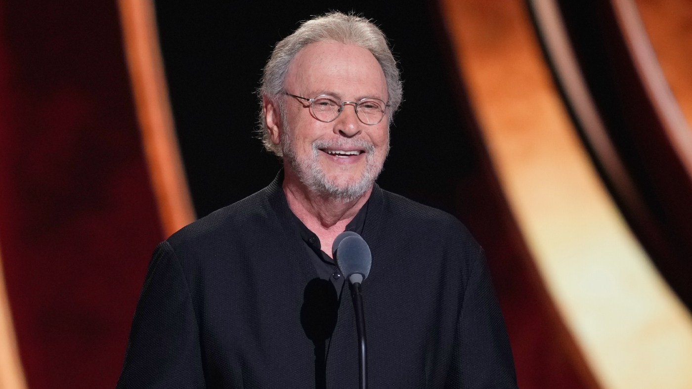 Billy Crystal presents the award for best revival of a play during the 79th Tony Awards on June 7, 2026, at Radio City Music Hall in New York.