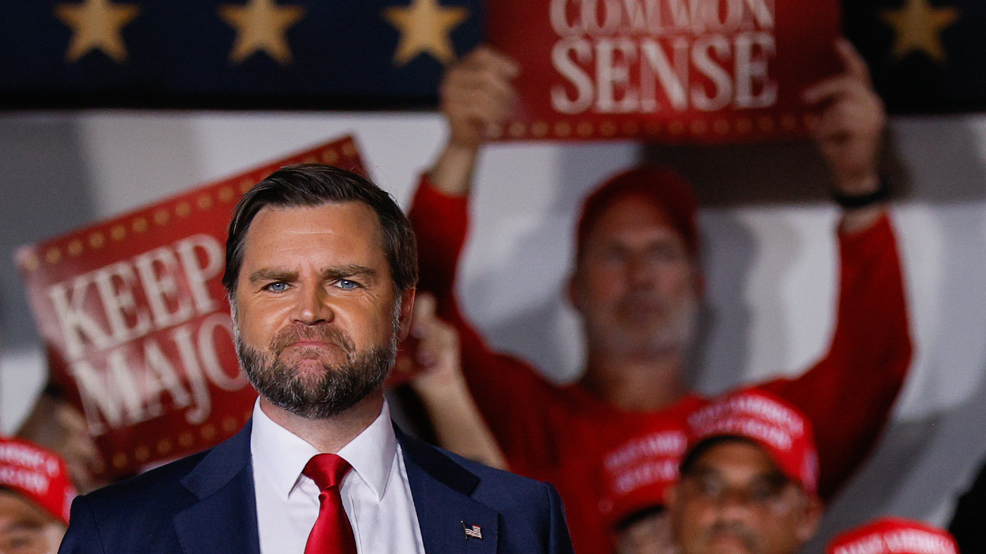 Vice President JD Vance delivers remarks a midterm campaign rally at JRJ Construction in Weatherford, Texas, Thursday, Oct. 29, 2026.
