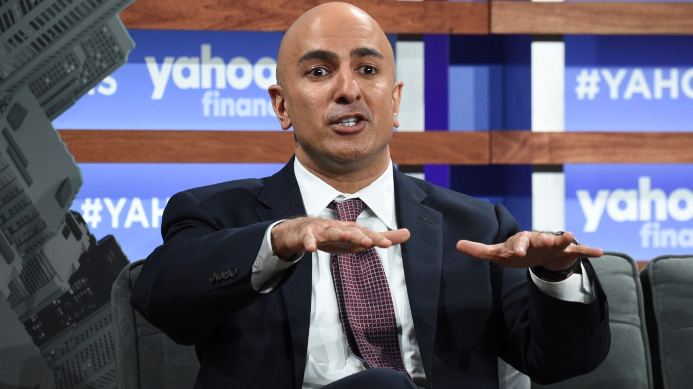 Minneapolis Federal Reserve president Neel Kashkari speaks the Yahoo Finance All Markets Summit on Thursday, Oct. 10, 2019, in New York. (Photo by Evan Agostini/Invision/AP, File)