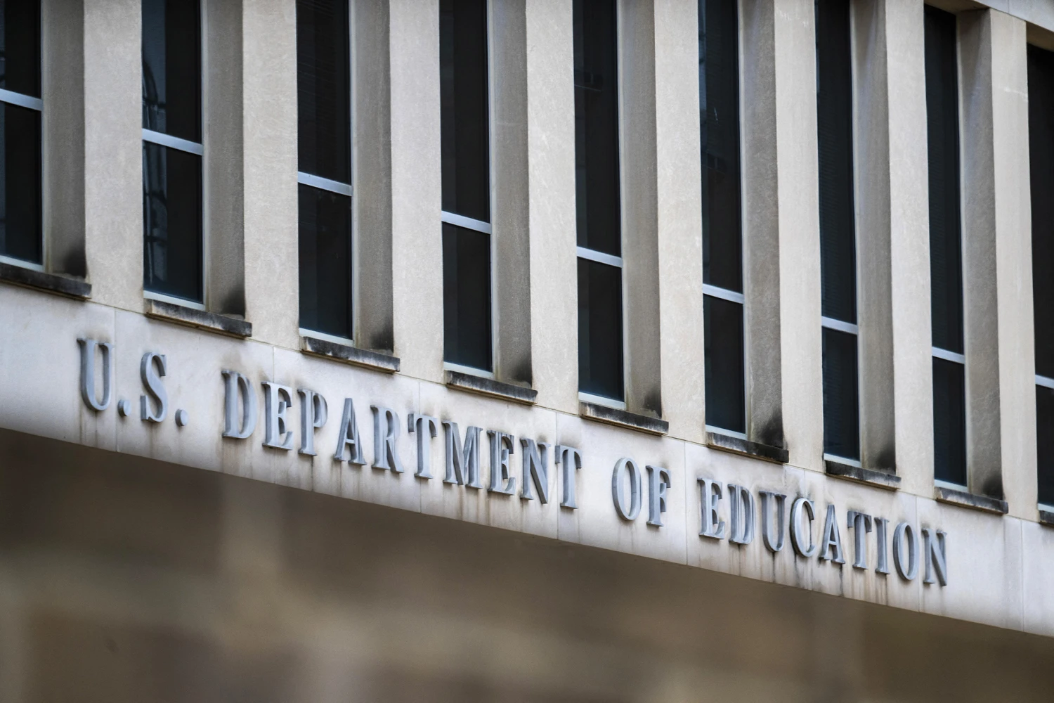 The Department of Education building in Washington, D.C., March 24, 2025.