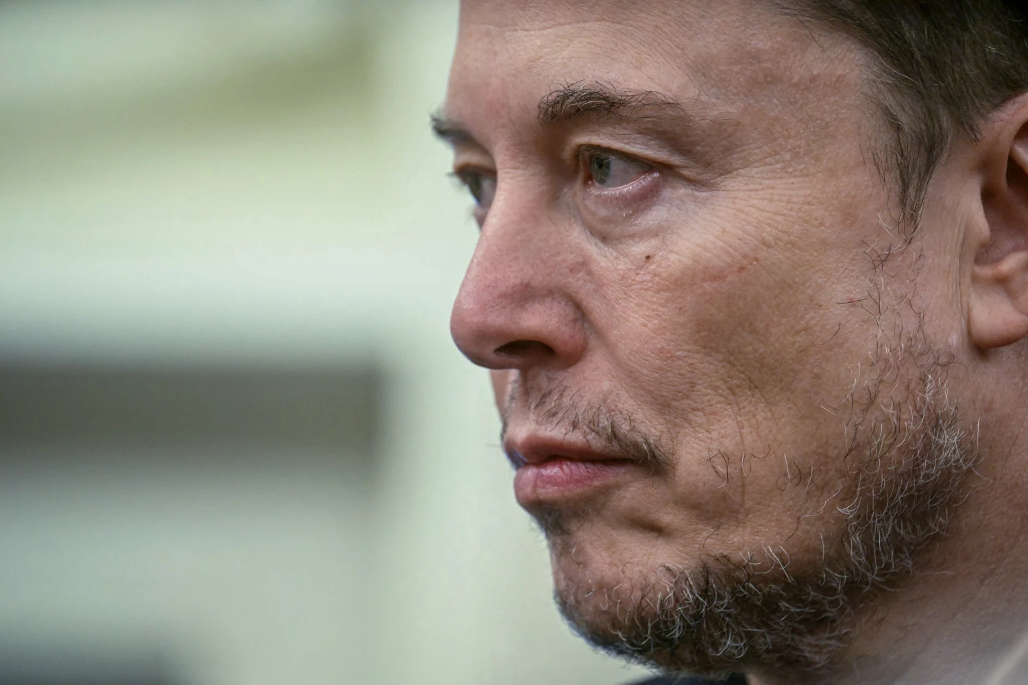 Co-leader of the Department of Government Efficiency Elon Musk at the White House on May 21, 2025.