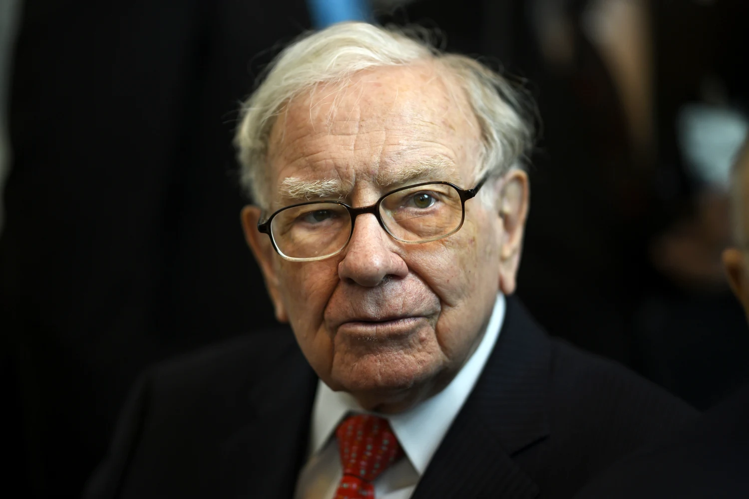 Warren Buffett, CEO of Berkshire Hathaway, attends the 2019 annual shareholders meeting in Omaha, Nebraska, May 3, 2019.