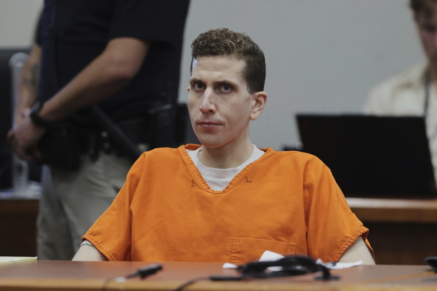 Bryan Kohberger appears for his sentencing hearing on July 23, 2025, in Boise, Idaho.