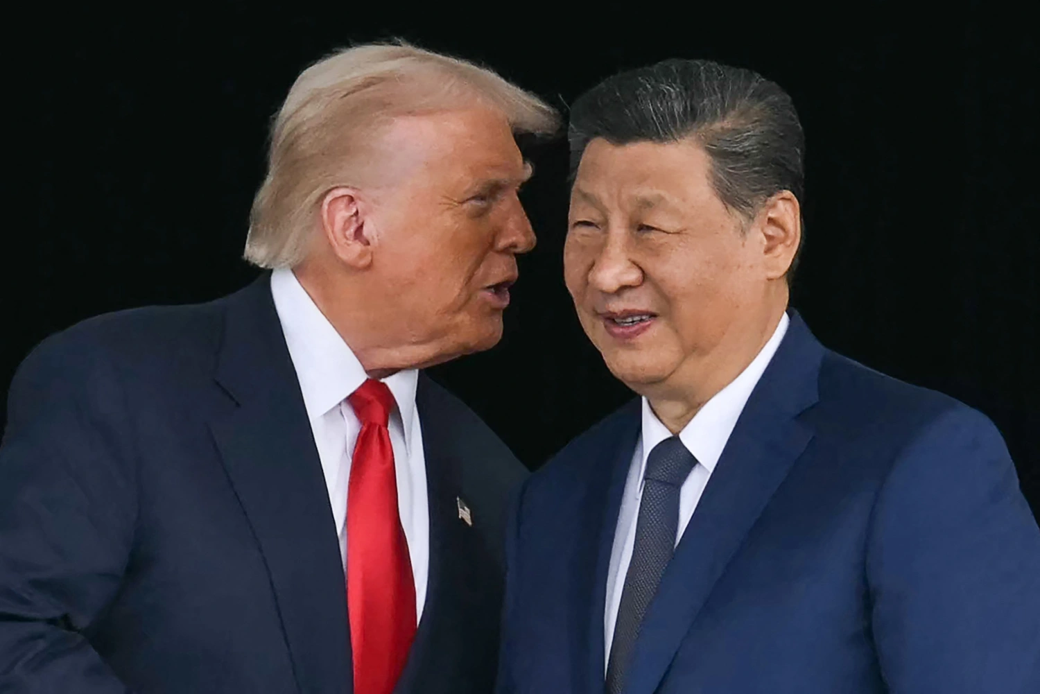 President Donald Trump with Chinese leader Xi Jinping in Busan, South Korea, in 2025.