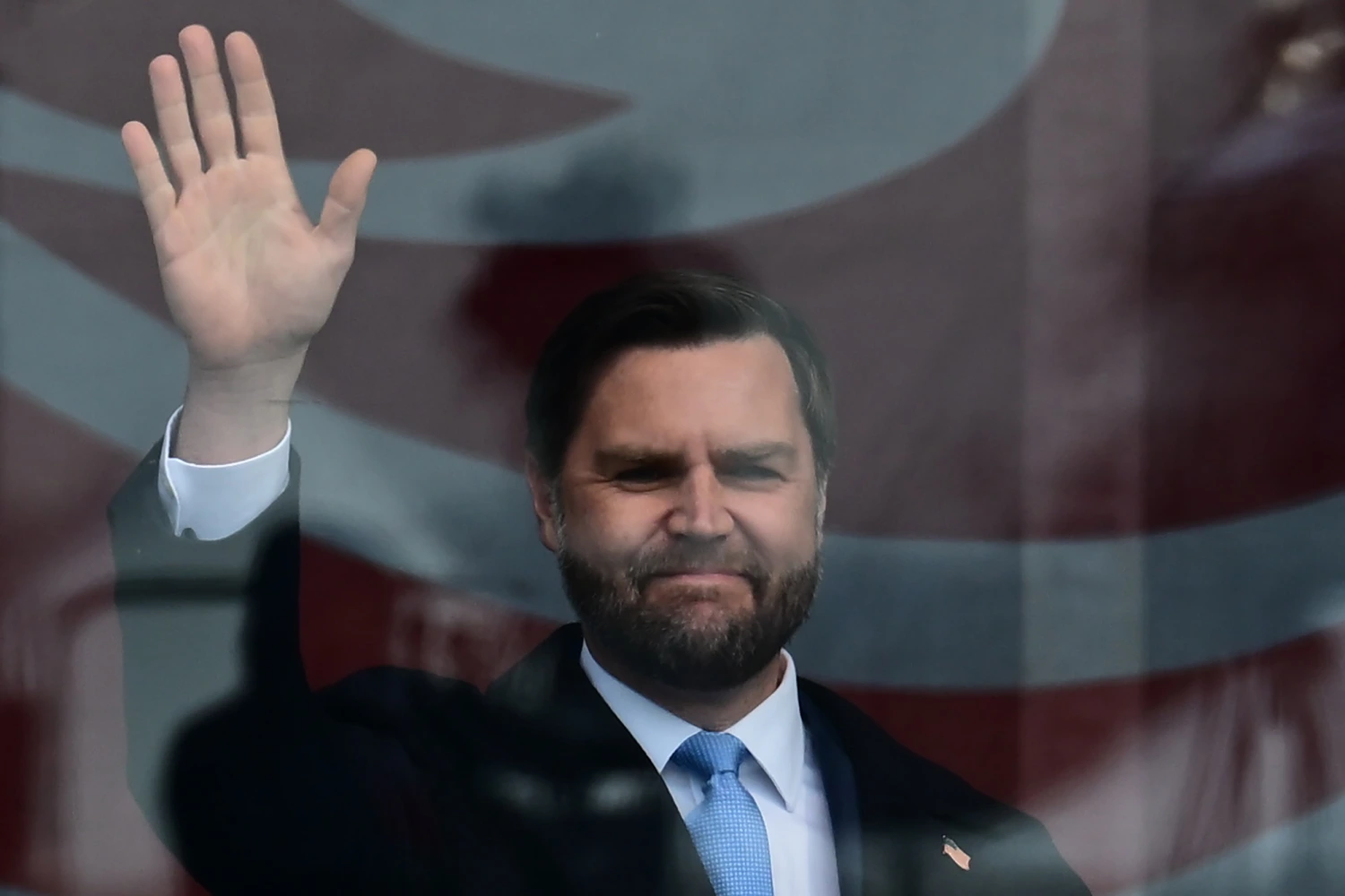 Vice President JD Vance speaks to a crowd during the 53rd annual March for Life rally on the National Mall in Washington, DC, on Friday.
