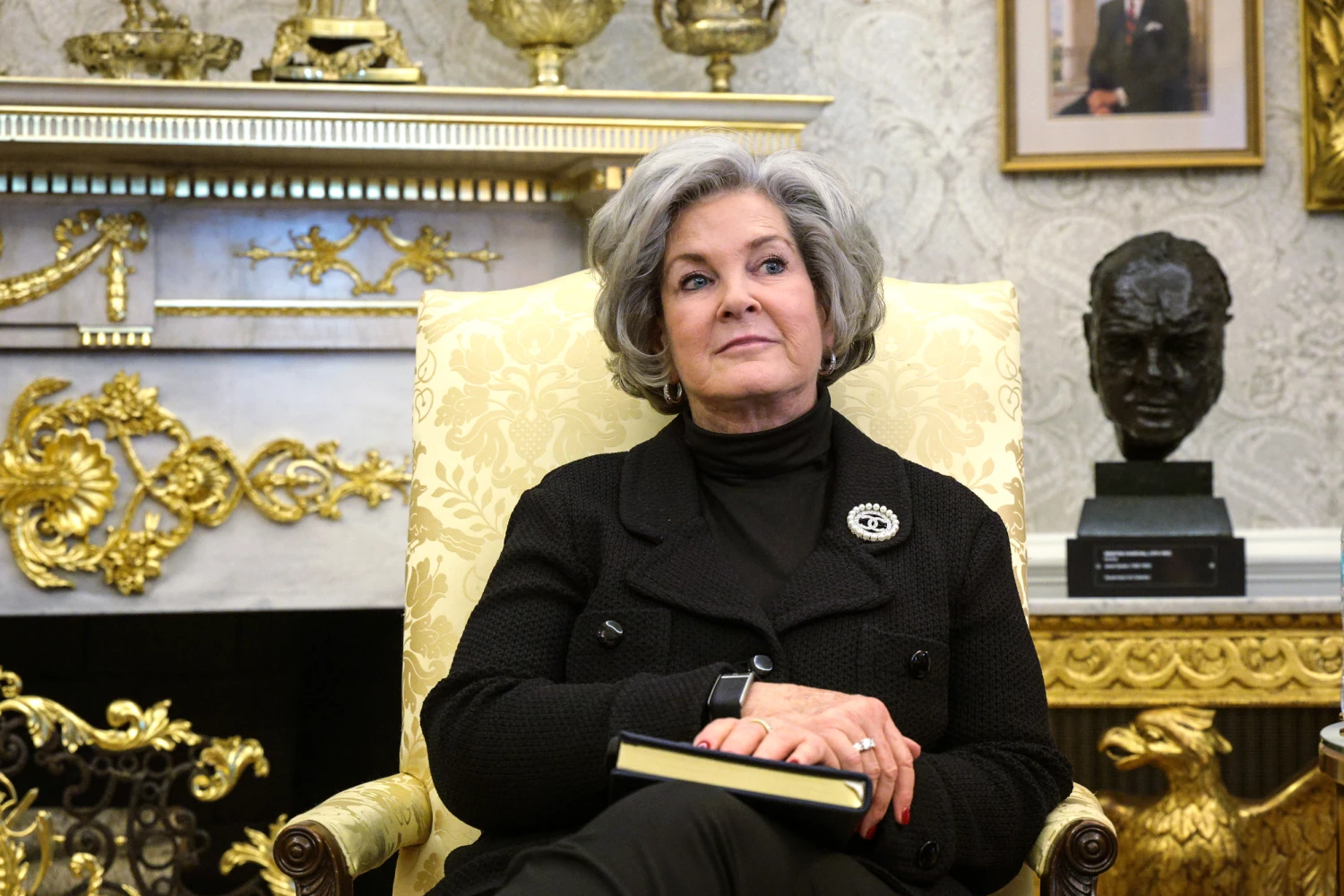 White House Chief of Staff Susie Wiles in the Oval Office of the White House on Feb. 2, 2026.