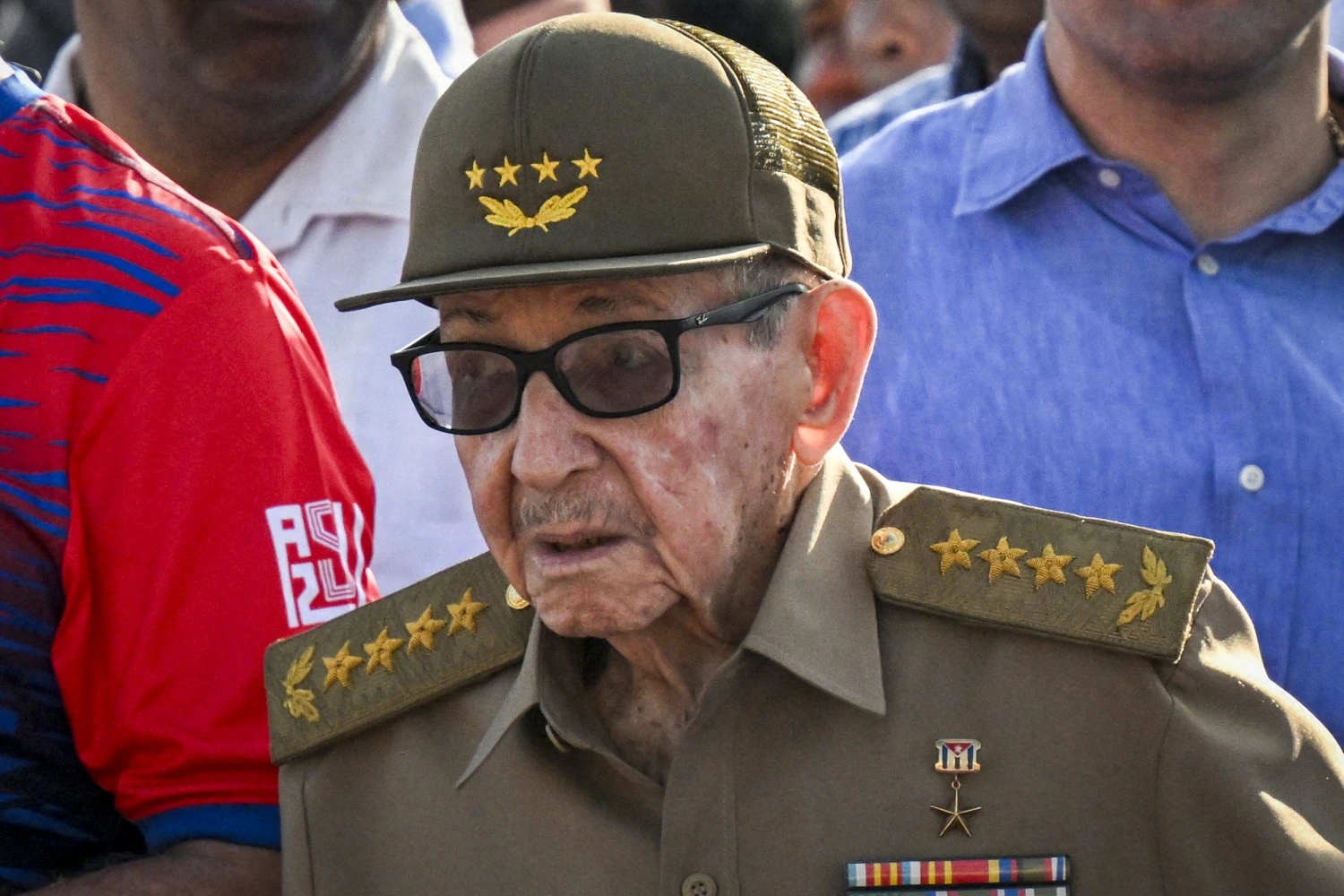 Raul Castro in Havana on May 1, 2026.